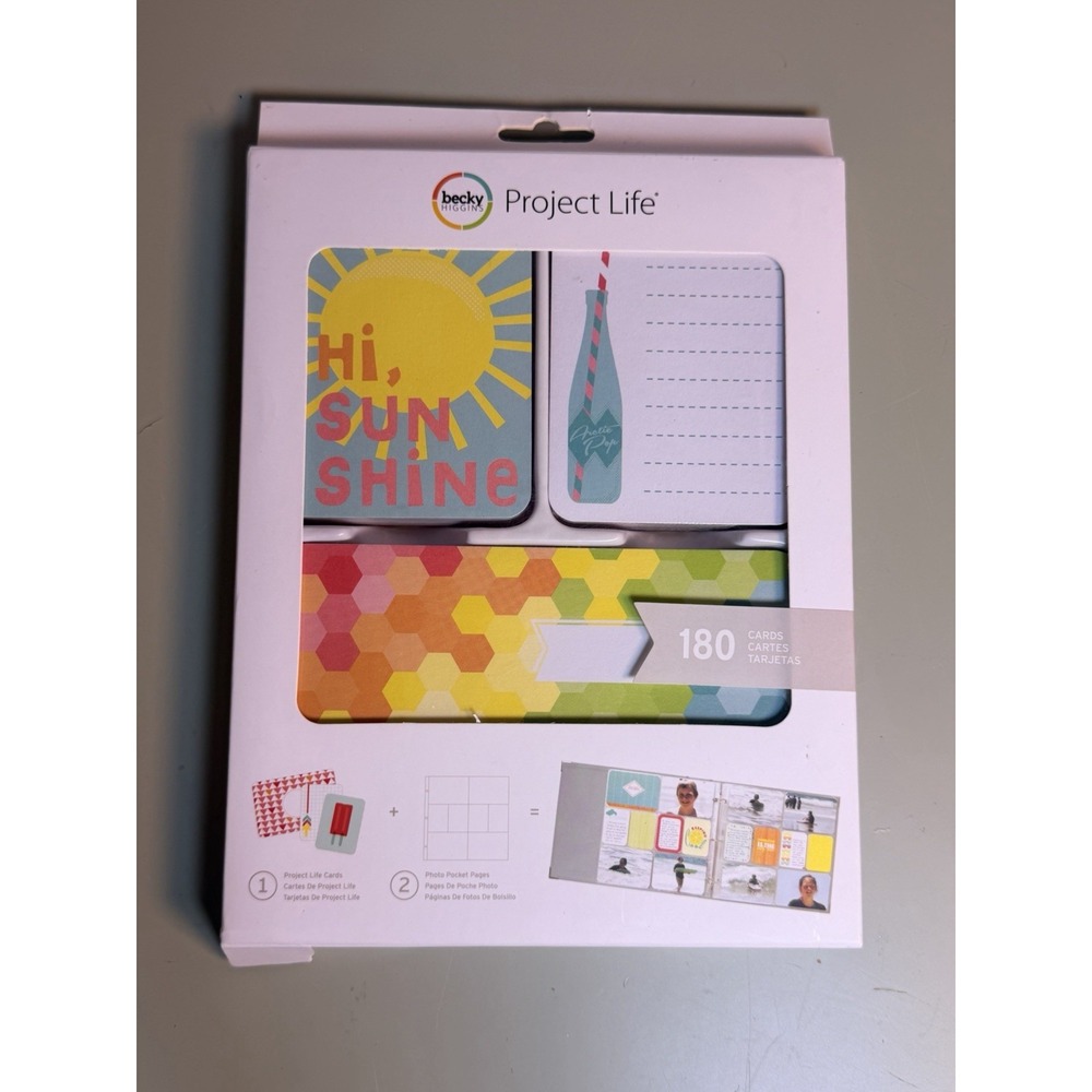 Becky Higgins Project Life - Hi Sunshine - 180pc Scrapbook Kit 380333 NEW